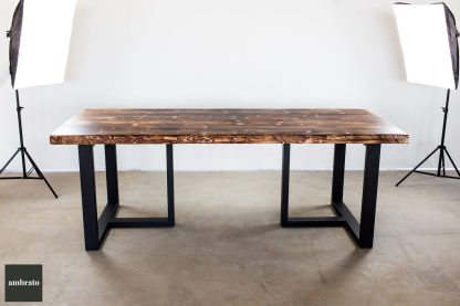 Tavolo in legno massello di Abete 210x90 mod.B03-T08 - immagine 2